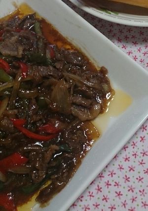 吉田ソースで牛肉のいためもの-レシピのメイン写真