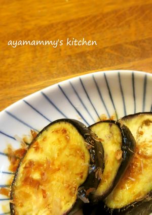 焼きなすのおかかポン酢和え♫-レシピのメイン写真