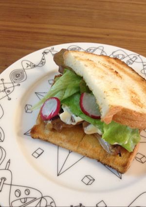 cafe風＊グリルチキン＊サンドウィッチ-レシピのメイン写真