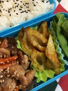 お弁当に簡単カレーちくわ-レシピのメイン写真