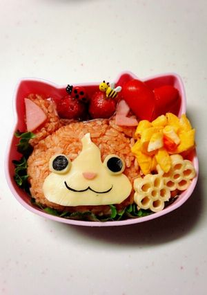 ジバニャン☆キャラ弁 妖怪ウォッチ-レシピのメイン写真