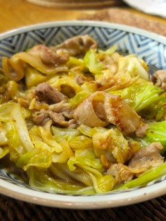 味噌味の豚バラキャベツ炒め-レシピのメイン写真