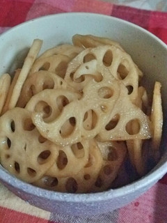 きんぴら蓮根-レシピのメイン写真
