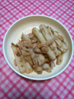 焼き竹輪ツナの和風きんぴら-レシピのメイン写真