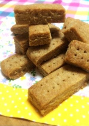 全粒粉入り☆ショートブレッド風クッキー-レシピのメイン写真