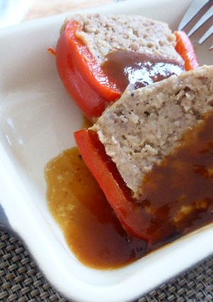 ストウブでピーマンの肉詰め-レシピのメイン写真