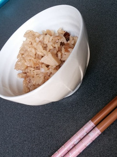 簡単!筍さくらご飯-レシピのメイン写真