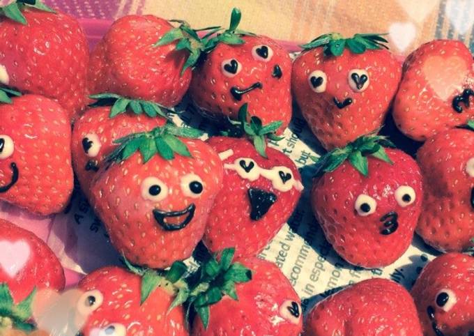 スマイルいちごちゃん♡運動会 by まりえぐ 【クックパッド】 簡単  