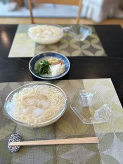 ランチに簡単薬味たっぷり素麺-レシピのメイン写真