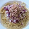 玉ねぎザクザク!男の冷製まぜパスタ!