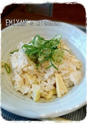 やさしい味のたけのこご飯♪-レシピのメイン写真