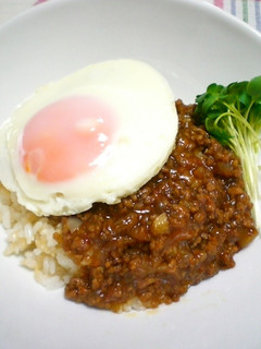 ミートソース丼-レシピのメイン写真
