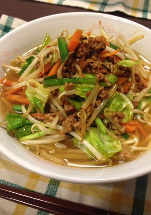 旨辛♡野菜たっぷり辛味噌ラーメン-レシピのメイン写真