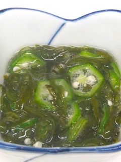 おくらとめかぶの和え物-レシピのメイン写真