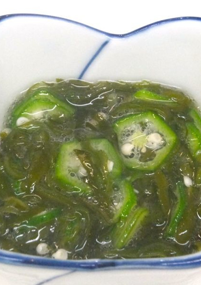 おくらとめかぶの和え物-レシピのメイン写真