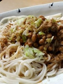 納豆冷やしうどん-レシピのメイン写真