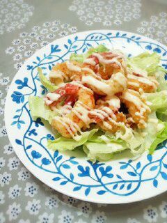 味付け簡単♪チリソースでエビマヨ-レシピのメイン写真