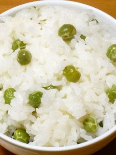 えんどう豆ご飯-レシピのメイン写真