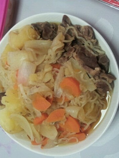 すき焼き風肉じゃが-レシピのメイン写真