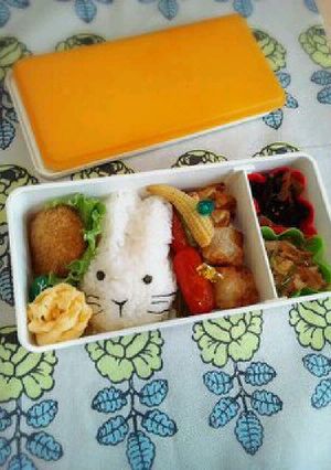 キャラ弁♡芥子ちゃん弁当©鬼灯の冷徹-レシピのメイン写真