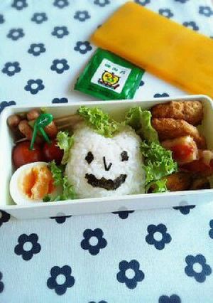 キャラ弁♡猫好好弁当©鬼灯の冷徹-レシピのメイン写真