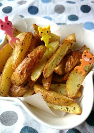 レンジで時短☆吸収油カットフライドポテト-レシピのメイン写真