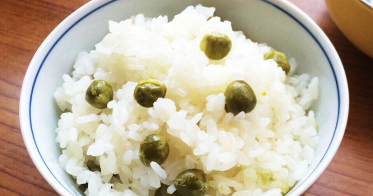 豆ご飯 by くいしんぼみやこ 【クックパッド】 簡単おいしいみんなの