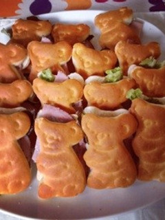 コアラパンのサンドイッチ-レシピのメイン写真