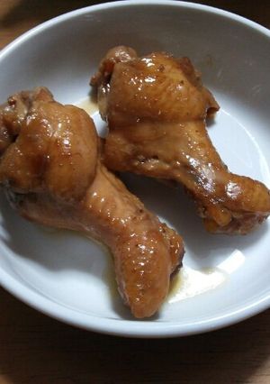 簡単★手羽元の柔らかさっぱり煮-レシピのメイン写真