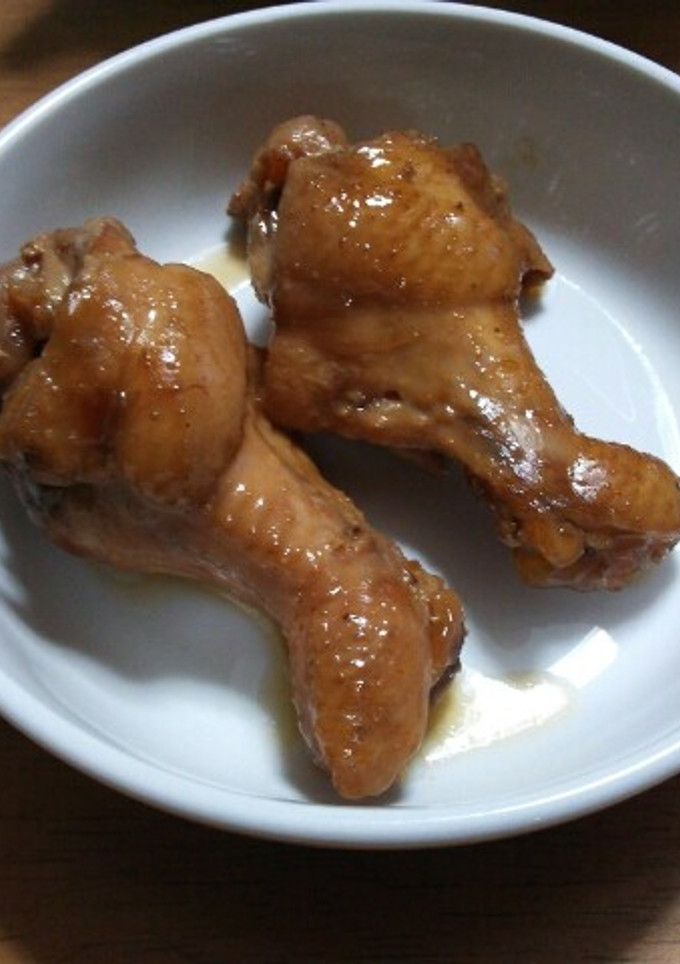 簡単★手羽元の柔らかさっぱり煮-レシピのメイン写真