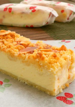 クランブルチーズケーキ-レシピのメイン写真