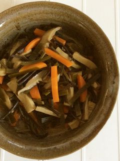 味わい深い干しワラビ煮物-レシピのメイン写真