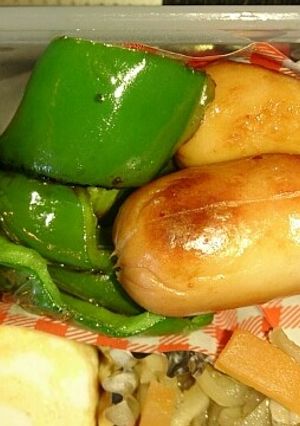 ピーマンとウインナーの醤油炒め-レシピのメイン写真