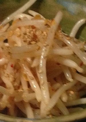 簡単おつまみ☆もやしのキムチ入りナムル-レシピのメイン写真