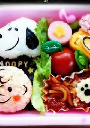 キャラ弁★☆簡単 スヌーピー♪-レシピのメイン写真