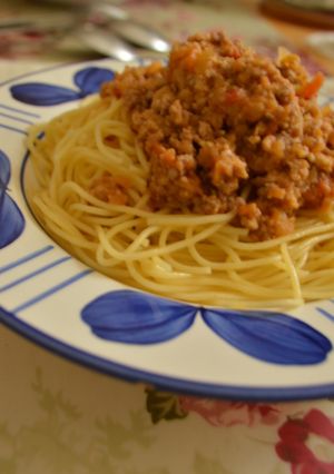 みりんdeママのミートソース・パスタ-レシピのメイン写真