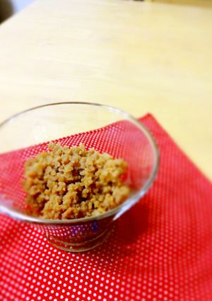 しっとり♪味染み鶏そぼろ♪-レシピのメイン写真