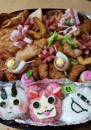 2014妖怪ウォッチ運動会のお弁当-レシピのメイン写真