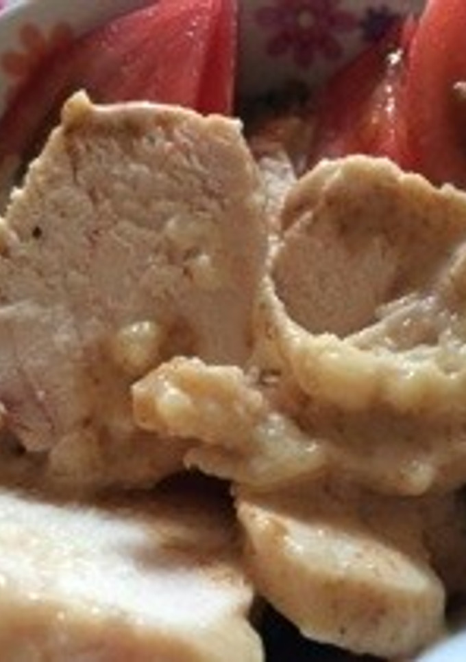 炊飯器で簡単！蒸し鶏〜味噌風味〜-レシピのメイン写真