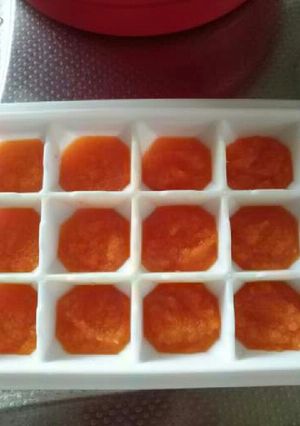 離乳食初期 ニンジンの裏ごし冷凍保存-レシピのメイン写真