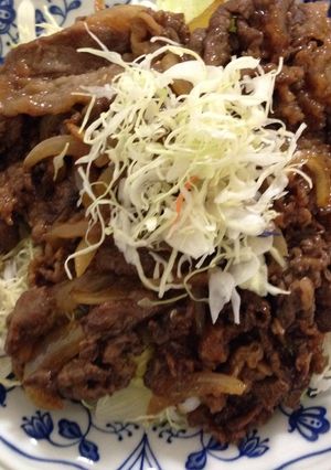 簡単!ボリューム満点の焼肉ちらし寿司!-レシピのメイン写真