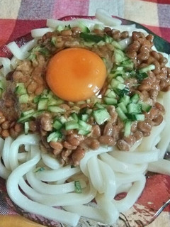納豆冷やしうどん-レシピのメイン写真