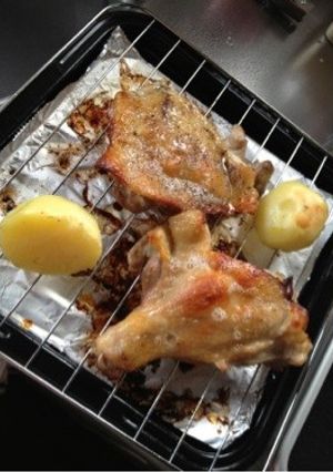 鶏足のオーブン焼き!-レシピのメイン写真