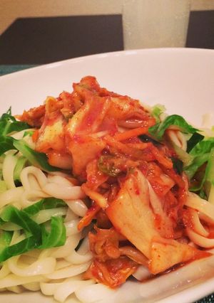 ⚫︎冷製キムチうどん⚫︎-レシピのメイン写真