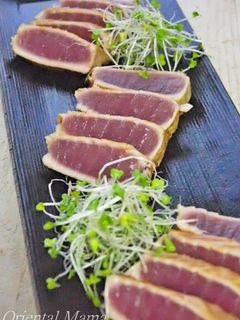 島ニンニク醤油香る鮪のレア焼き-レシピのメイン写真
