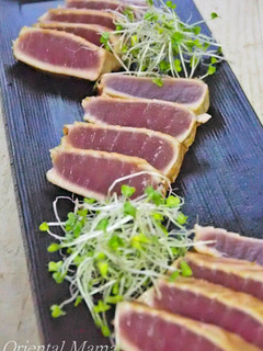 島ニンニク醤油香る鮪のレア焼き-レシピのメイン写真