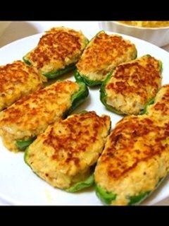 ピーマン肉詰め-レシピのメイン写真