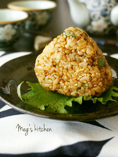 大人味♪海苔大葉おにぎり-レシピのメイン写真