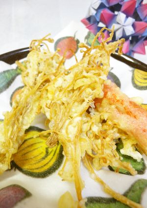 まるでスルメのよう！干し✿えのきの天ぷら-レシピのメイン写真