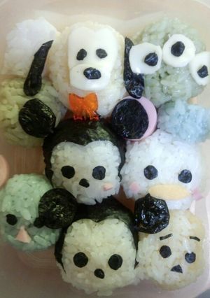 運動会にっ!!ディズニー☆キャラ弁-レシピのメイン写真